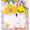 Cartoon Erasable Drawing Board Kids Graffiti Message Whiteboard Student Stationery Gift