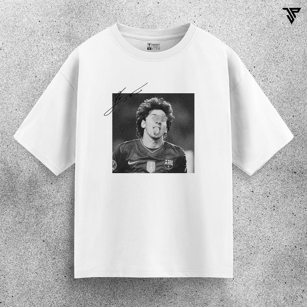 25ss New Big Face Print T-shirt Cristiano Ronaldo Football Superstar Short Sleeves Color Print Man Women Unisex Oversized Tees