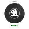 cqmes7 For Skoda Car Charging Cable Rechargeable Gun Storage Bag Kamiq Karoq Octavia 2 3 Rapid Scala Kami Fabia VII VRS