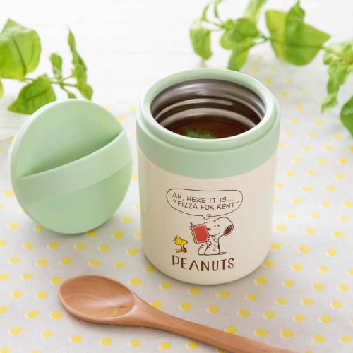 Skater Antibacterial Thermal Insulation Soup Jar Soup Pot 300ml Snoopy Comic LJFC3AG-A