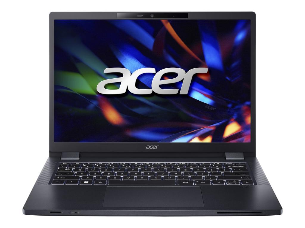 Acer Travelmate Tmp414-53-Tco-52H8 14“ Wuxga Ips I5-1335U/16 ГБ/Ssd 512 ГБ/Считыватель карт/Графика Intel Iris Xe/Win11Pro/Англ. Клавиатура/Черный/3 года гарантии | Acer