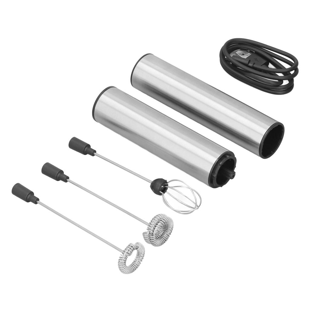 Ручной вспениватель молока, многофункциональный, портативный, легкоочищаемый, с зарядкой через USB, электрический пенообразователь