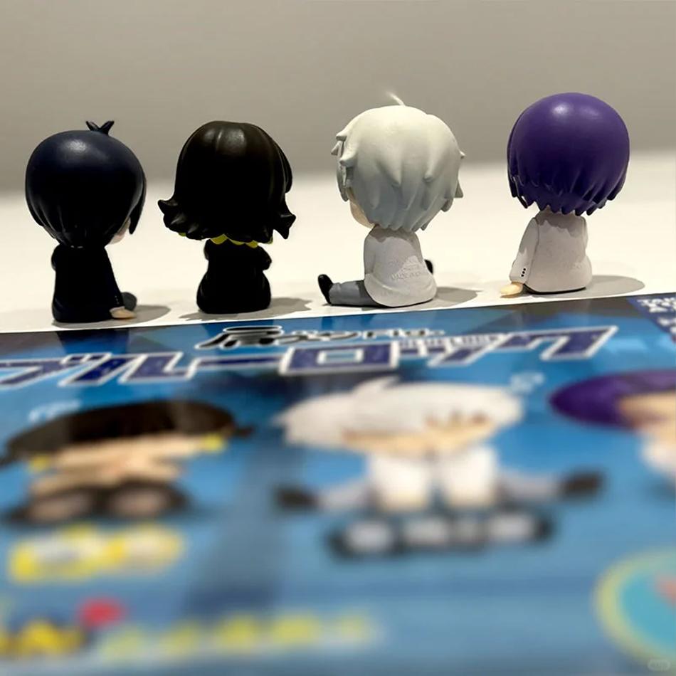 Фигурки Blue Lock Бачира Мегуру Фигурка Наги Сэйсиро Исаги Ёити Микагэ Рэо Аниме Фигурка Q Версия Модель ПВХ Статуэтка Кукла Подарки