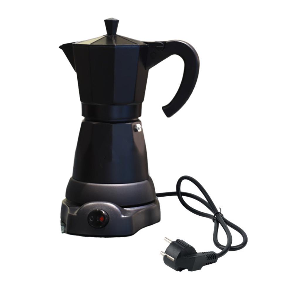Detachable Electric Espresso Mocha Pot 6 Cup Espresso Machine Portable Coffee Pot  Stove