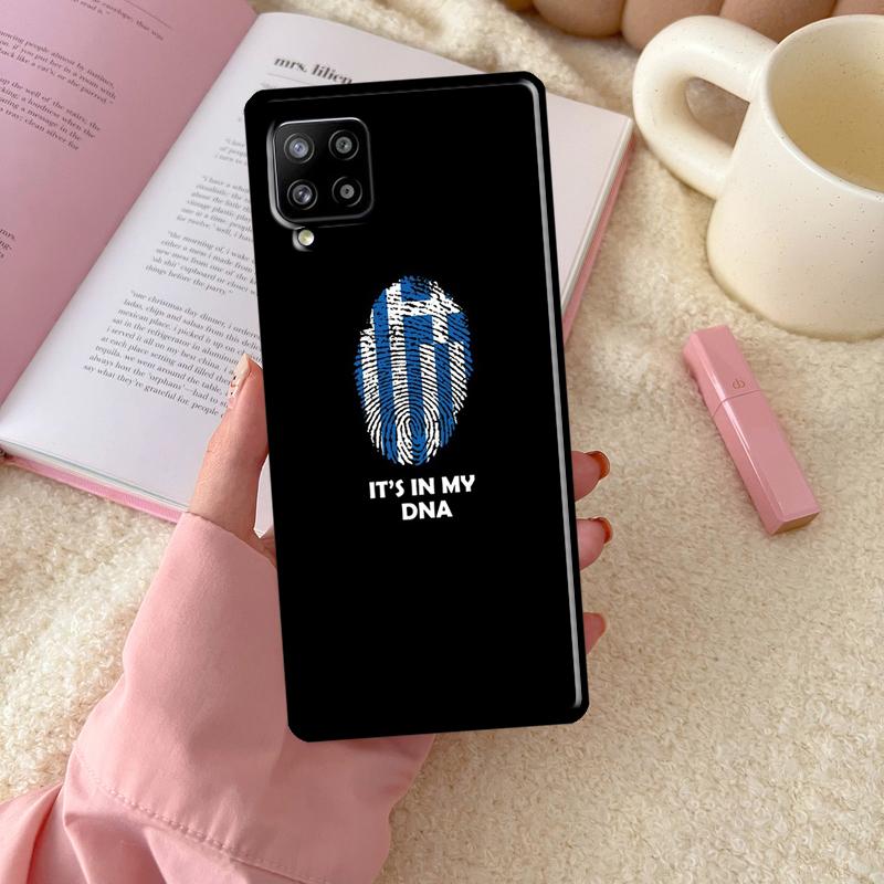 Греческий флаг Греции для Samsung Galaxy A54 A34 A14 A13 A52 A32 A12 A22 A72 A52S A33 A53 A73 A71 A51 чехол для телефона