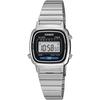 CASIO Women's Digital Watch, New Design, LA670WD-1, Silver/Black, Overseas Model