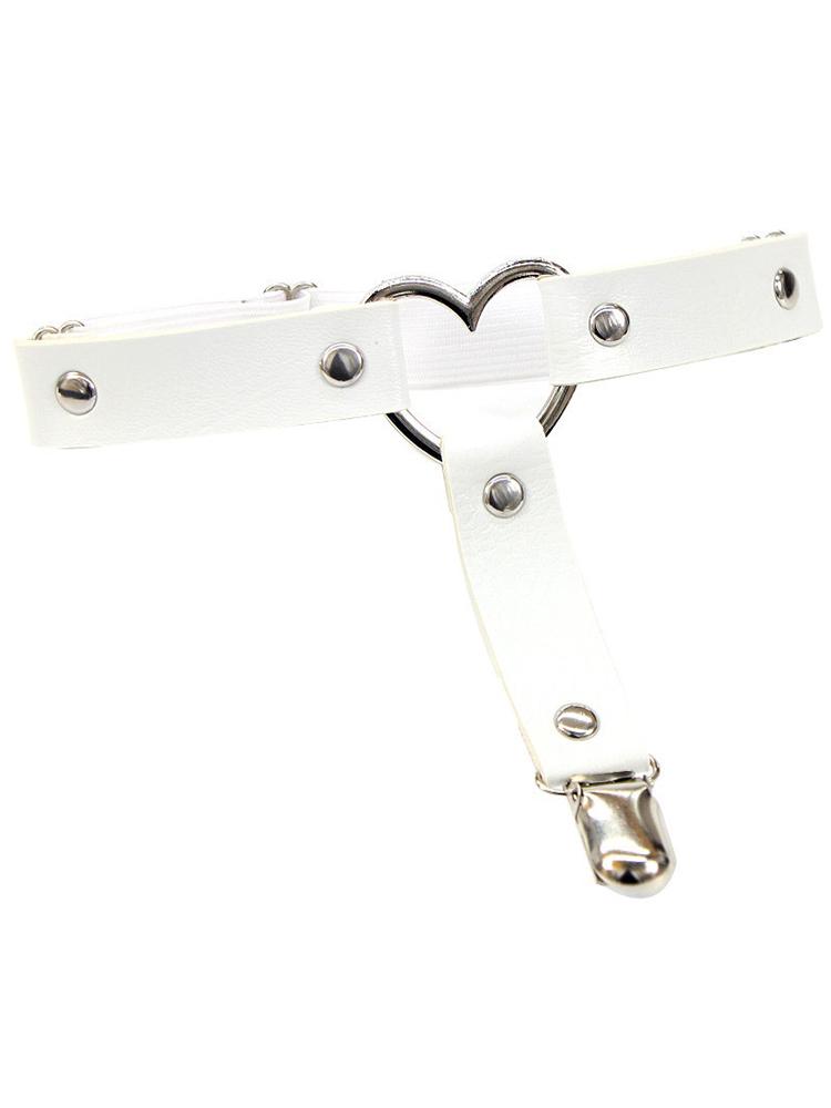 Готический Харнесс Женский Ошейник Цепочка Чокер Сексуальный ПУ Кожа Цепочка Кулон Ошейник Чокер Ожерелье Аксессуары для Косплея для Пар