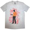 A Nightmare On Elm Street Unisex Adult Freddy Scribble Font T-Shirt