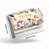 1pc 2026 Calendar,watercolor Mushroom ,12 Months Monthly Schedule,Desk Calendar,Perfect Gift for Birthdays & Christmas, New Year