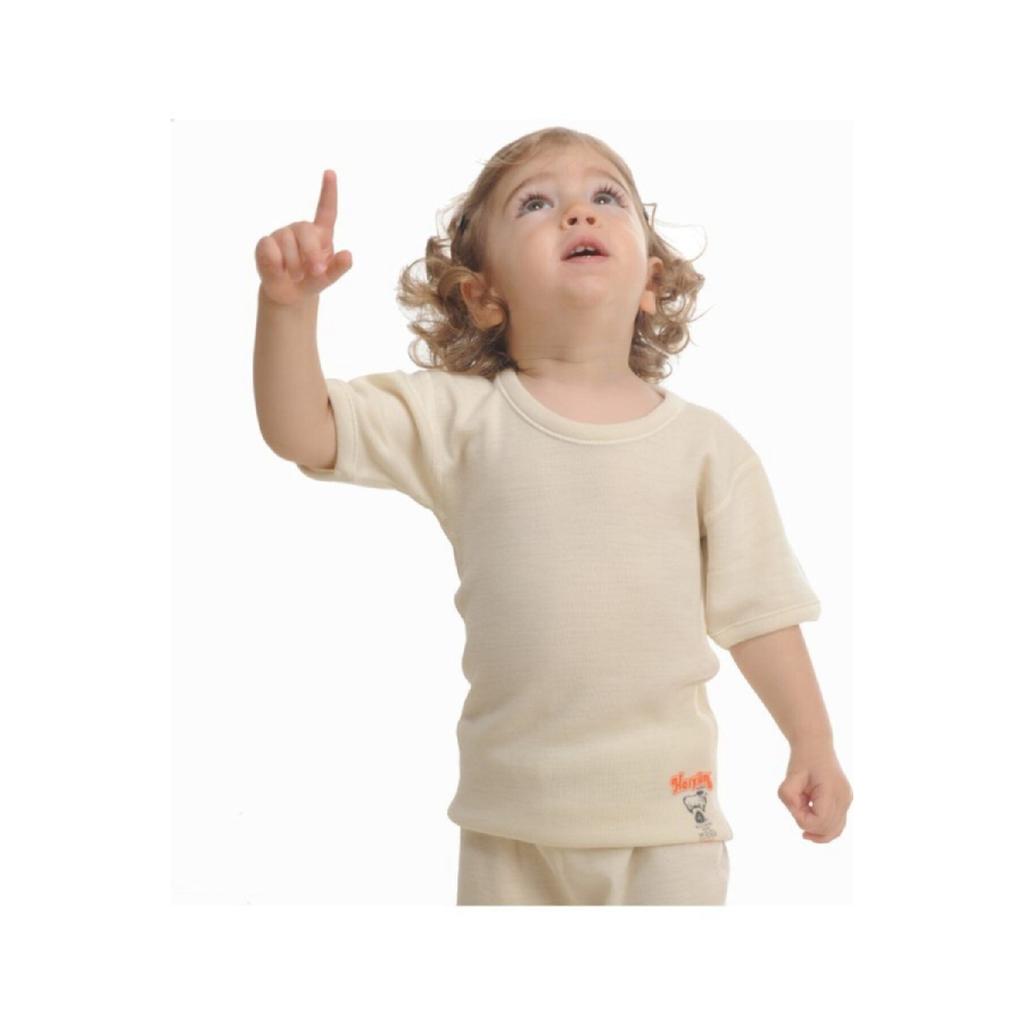 500 Детская майка из 75% шерсти