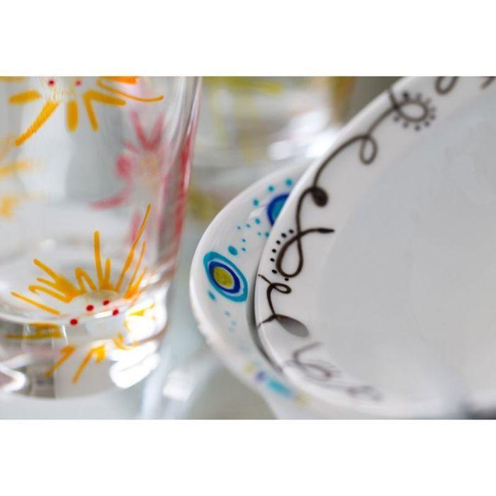 Фетр по фарфору - PEBEO - P150 - Тонкий наконечник - Антрацитовый серый - Несмываемый