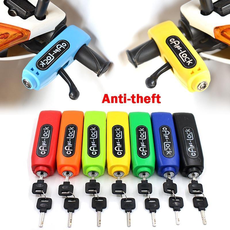 Анти-вор ручка бар ручка дроссельной заслонки замок мотоцикл мотоцикл скутер безопасности