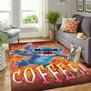 Personalized name-customized rug, "Stitch" print, suitable for living rooms, bedrooms, large-sized soft rug, home décor, sofa