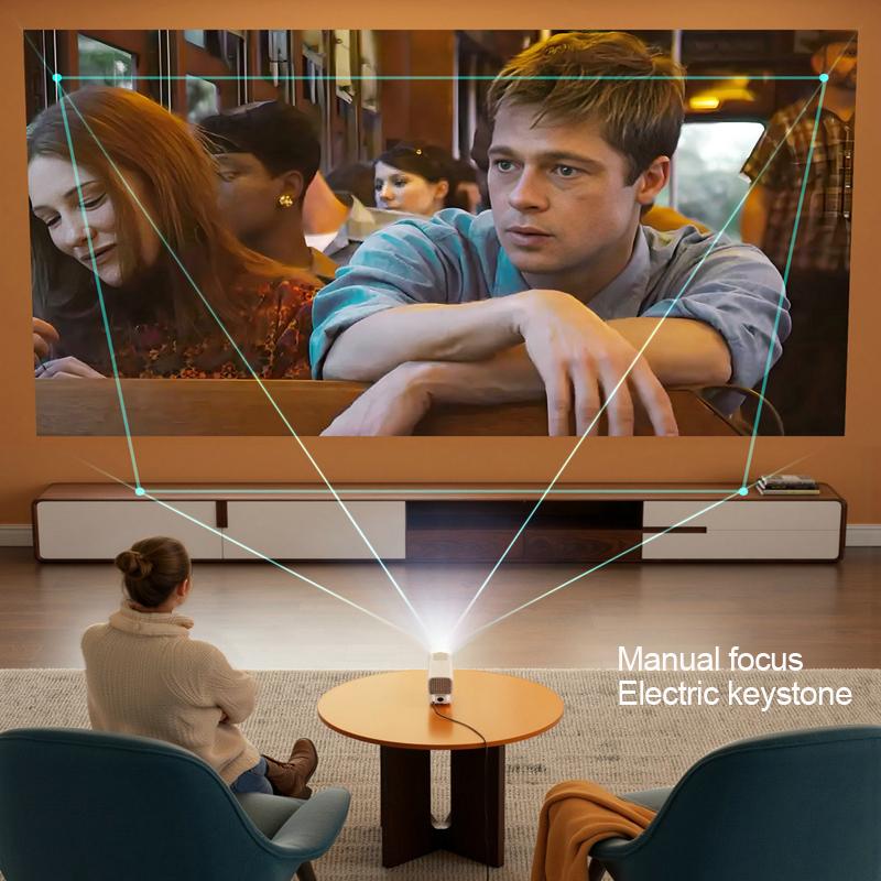 Новинка Vivicine Y1S Pro Портативный HD Android 12 WIFI LED Проектор для Домашнего Кинотеатра, Просмотра Фильмов, Игр