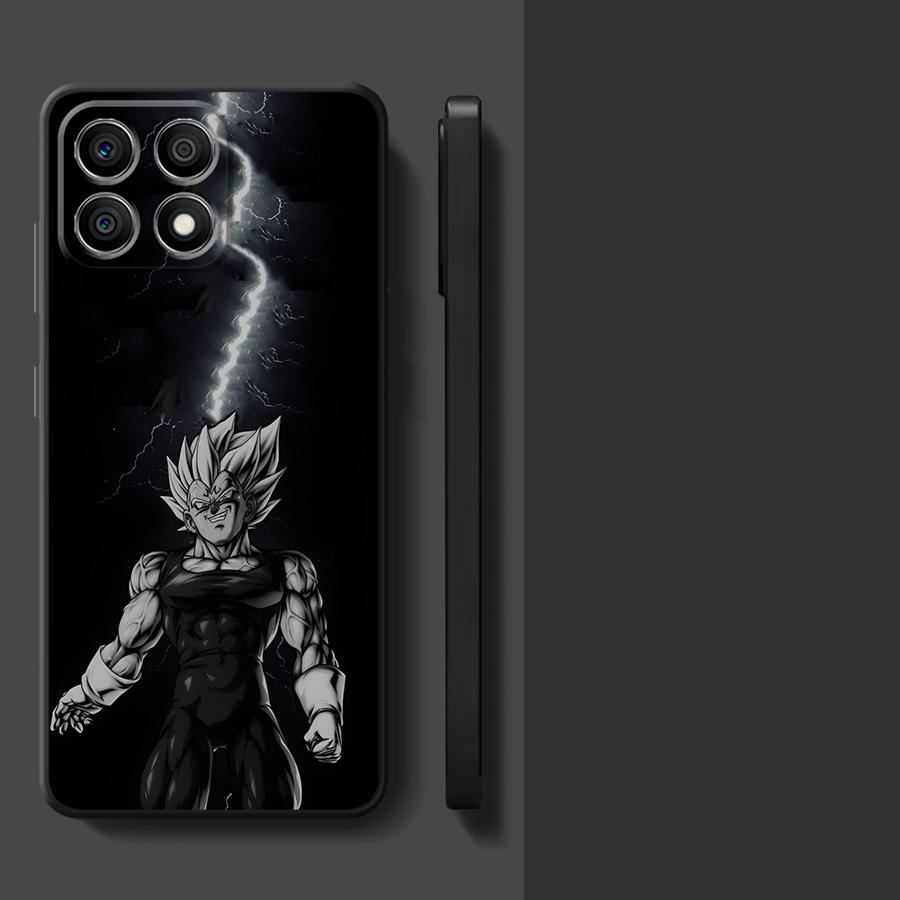 Dragon Ball Goku Vegeta Case for Honor X9a X7b X6 X7c X6a X8c Magic5 Lite X7 X9c 90 Pro 70 X9b 8X X5b X8a X8 X8b Black Soft