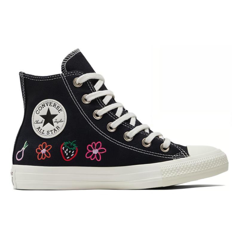 Converse Chuck Taylor All Star Simple and Versatile High-Top Canvas Shoes Unisex Black