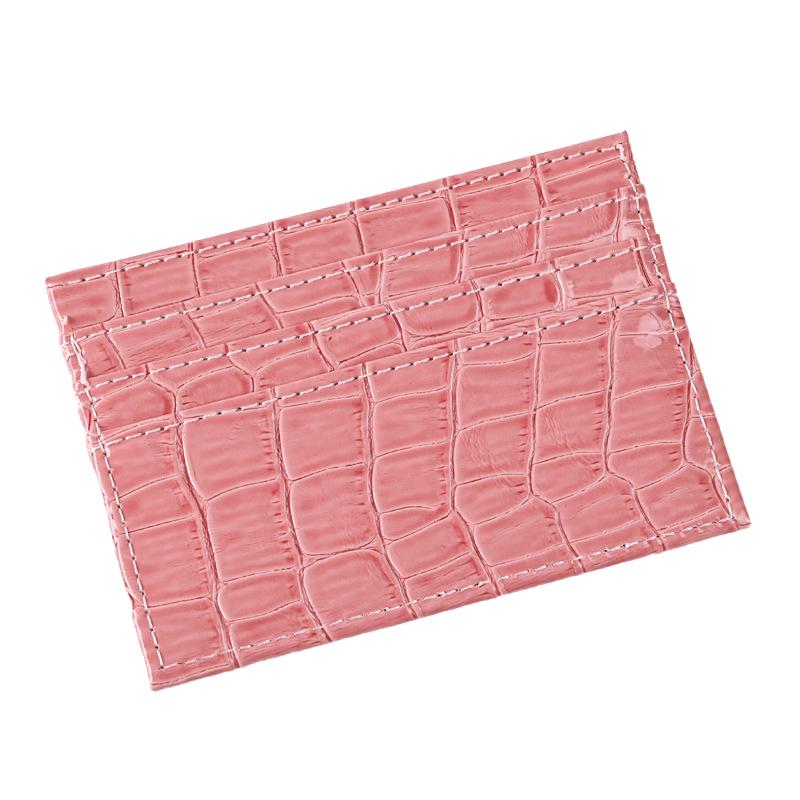 1 шт. чехол для карт с узором под крокодила, мини-органайзер для документов, портативный держатель для карт Европы и США, многоцветный