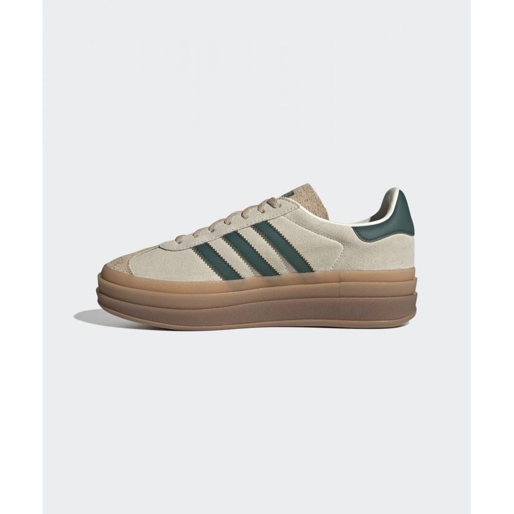 Adidas Gazelle Bold W Beige Green Id7056