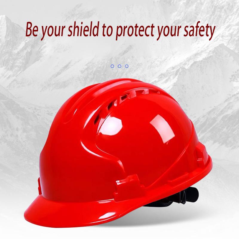Anti Impact Safety Construction Site Thickening Breathable Construction Protective Helmet