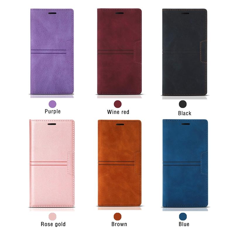 Кожаный чехол-кошелек Fantasy Aspiration с магнитным флипом и подставкой для карточек для Xiaomi Redmi Samsung Galaxy Huawei Honor OPPO Apple iPhone Cover