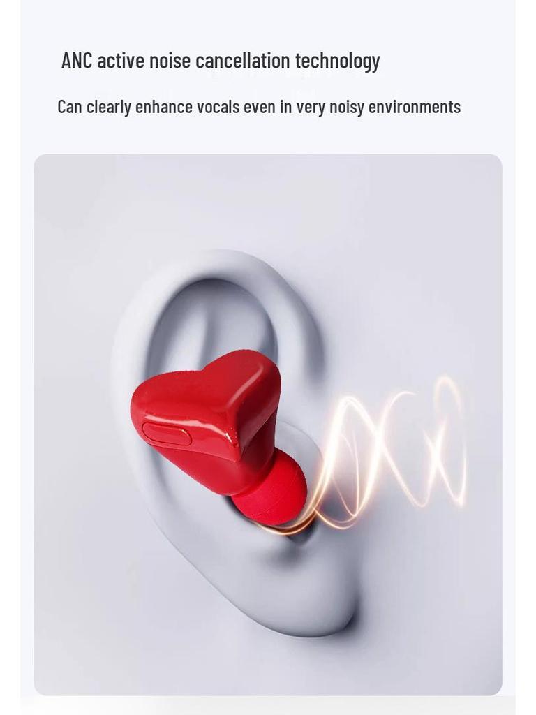 Heartbuds520: Bluetooth-наушники в форме сердца - Креативный подарок на День святого Валентина для нее