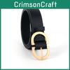 Fashion Pu Leather Belt For Women With Pin Buckle And Vintage Design For Casual Wear