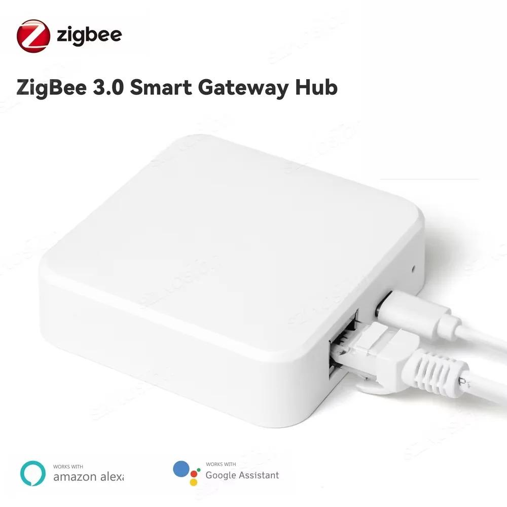 ZG-806 Zigbee Tuya Умный проводной шлюз Zigbee 3.0 Концентратор Smart Life APP Автоматизация Голосовое дистанционное управление Интеллектуальный многофункциональный шлюз Центральный концентратор