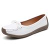 Women's Loafers Leather Driving Moccasins Comfort Flats Casual Slip On Walking Minimalist Shoes for Mother