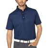 FootJoy Men's Short Sleeve Wide Collar Pique Golf Shirt, Navy, Size XL (FJ-S25-S21, 34572-XL)