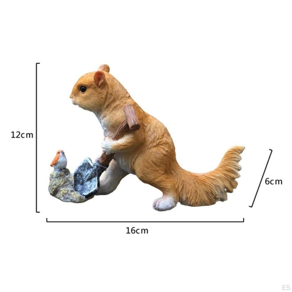 Статуэтка Животное Скульптура Праздничные Подарки Коллекция Новоселье Торт Топпер для Двора На Открытом Воздухе
