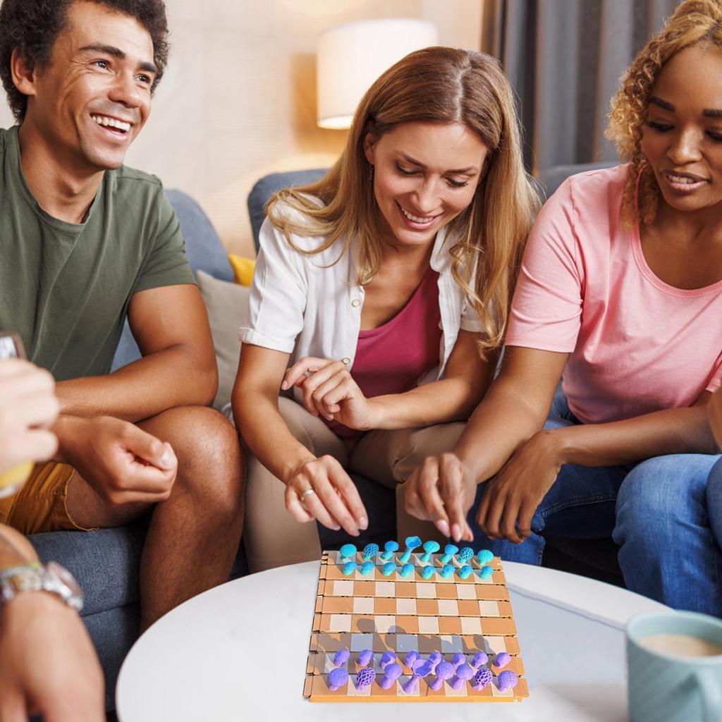 Лесные шахматы, деревянная шахматная доска, переносные шахматы и набор на лесную тематику