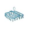 Foldable Multi-Function Clothes Drying Rack with Windproof Clips