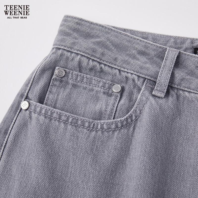 Teenie Weenie Женские простые джинсы с мишкой