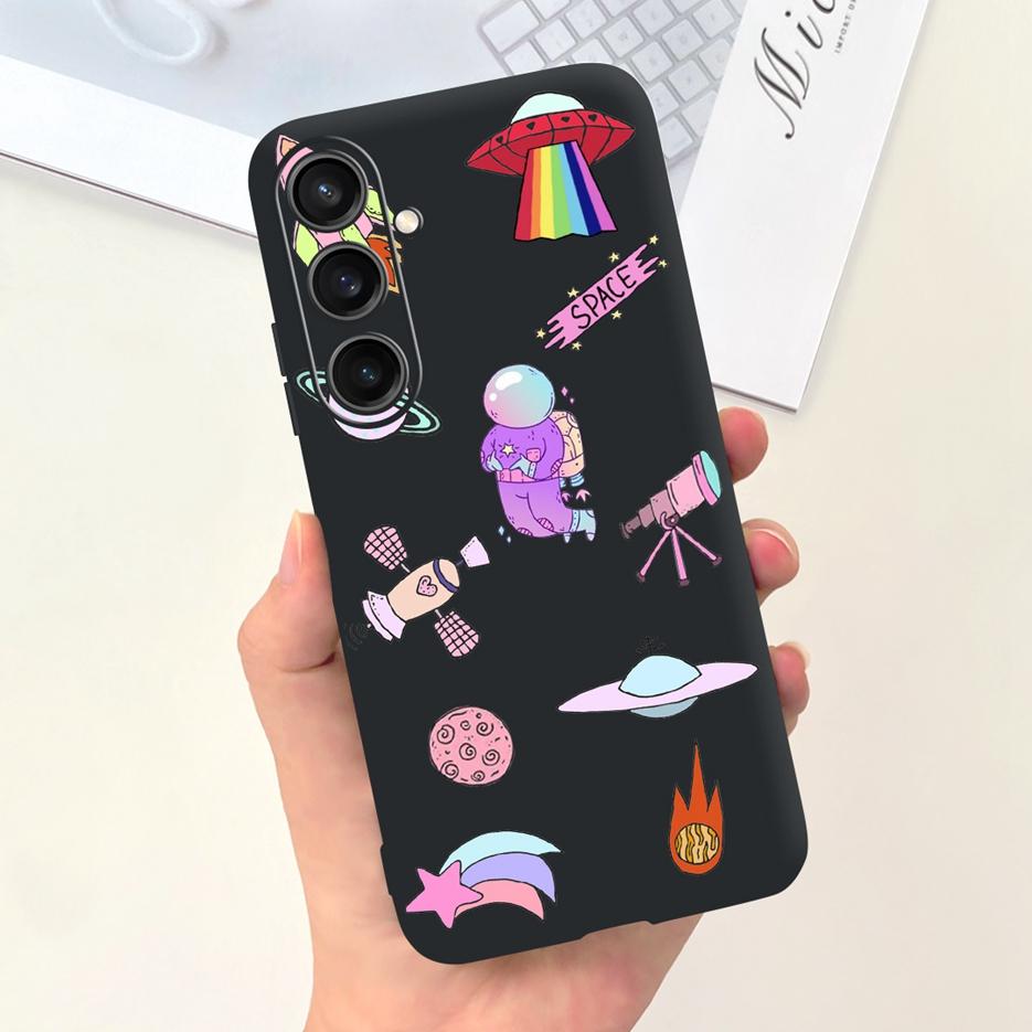 Чехол для Samsung Galaxy A55 A15 A25 A35 5G Стильный чехол с рисунком конфет Мягкий ТПУ чехол для телефона Для Samsung A15 Galaxy A25 2023 Корпус