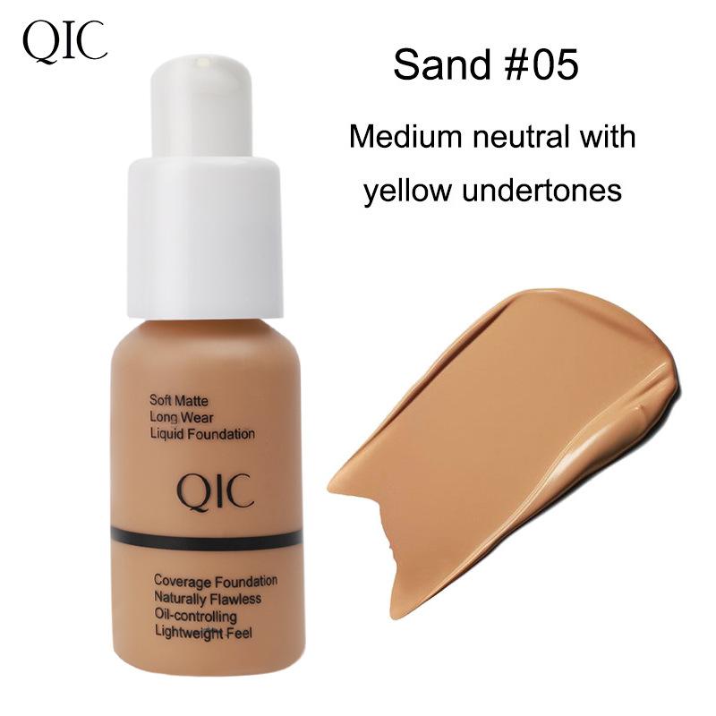 Beauty Concealer Matte Foundation Flawless Cover Invisible Pores Natural Moisturizing Foundation Cream
