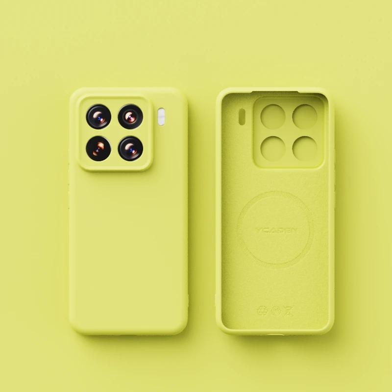 Для Magsafe Чехол из жидкого силикона Для Xiaomi 17T 17TPro Магнитная беспроводная зарядка Матовый мягкий чехол Для MI17T Pro Skin Бампер