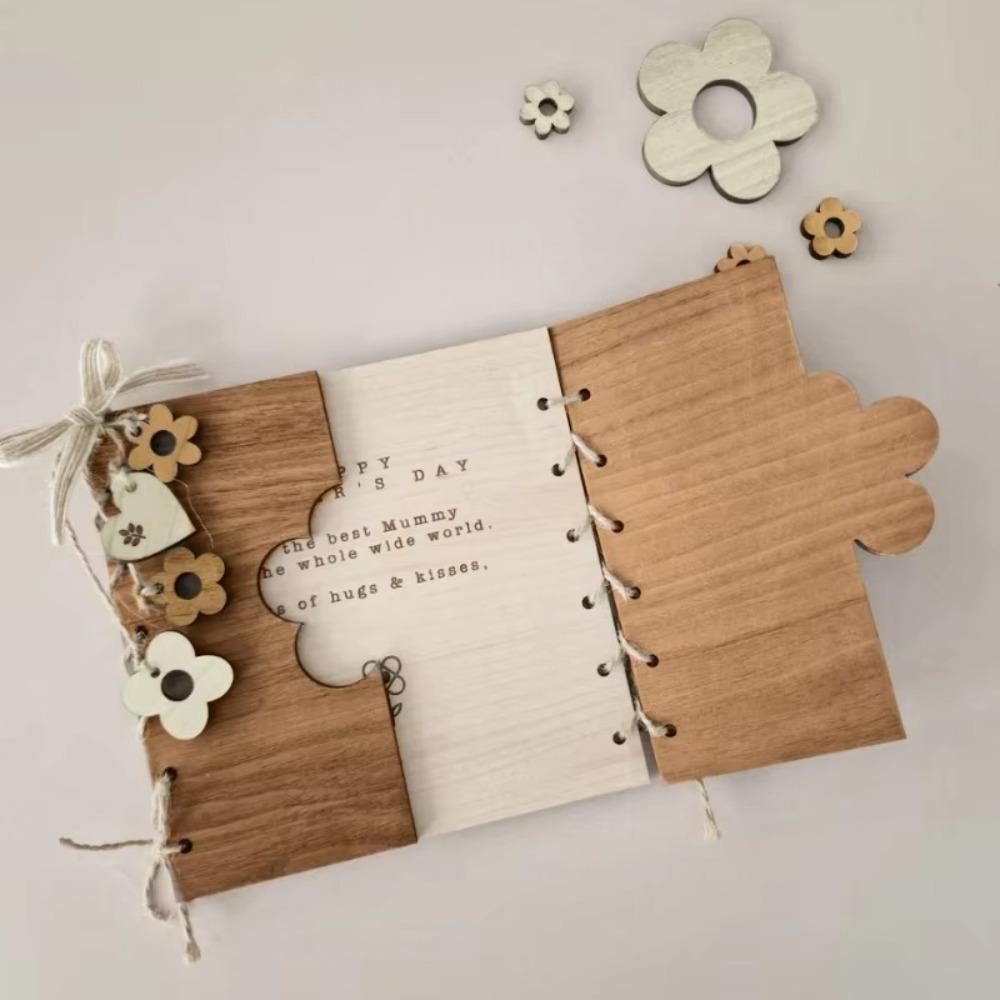 Funny Mother's Day Greeting Card Forget-me-not Floral Birthday Card  Thanksgiving Days