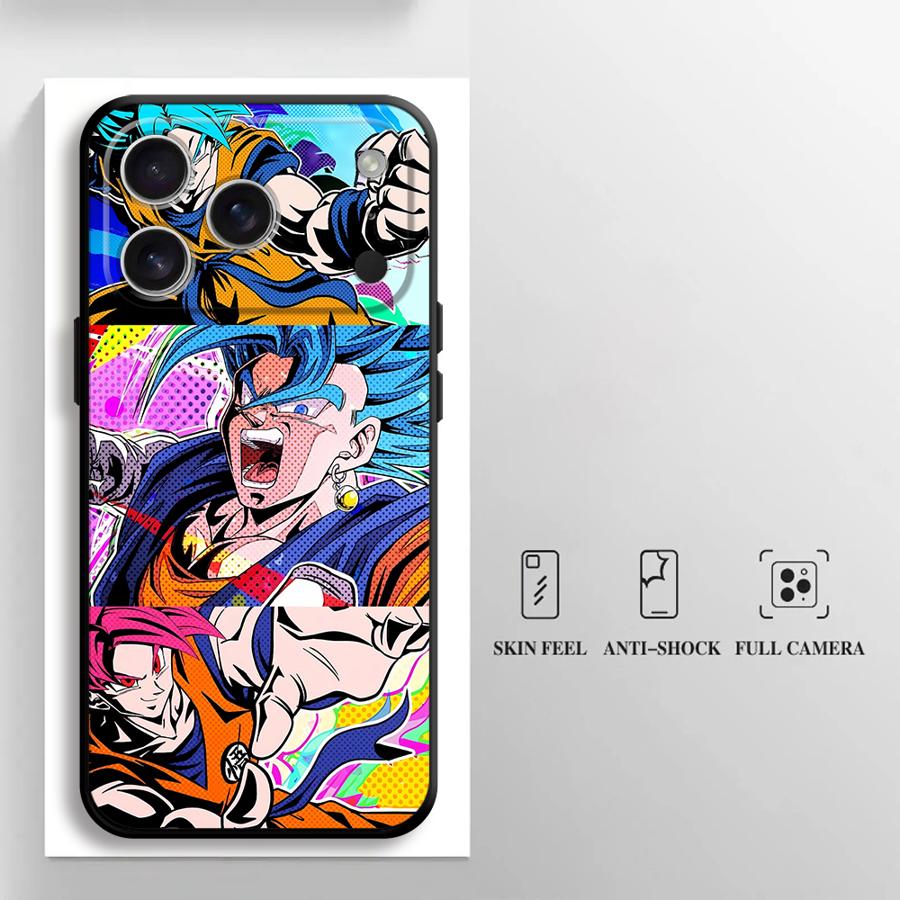 Аниме D-ragonS B-allS Чехол для телефона для iPhone 17 Pro Max 16 13 Mini 7 8 12 14 15 Plus 11 XS XR SE Air
