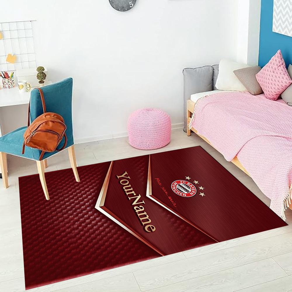 Fc Bayern München (7) Customize your name rug, office chair cushion, home bedroom living room gift.