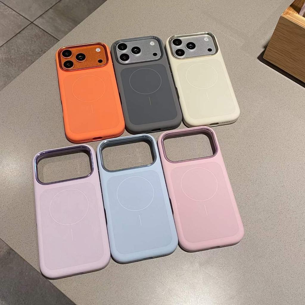 Compatible iPhone 17 Pro Max Case: Premium Magnetic Metal Lens with Elegant Ring Design