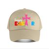 Happy Easter Colorful Cross Baseball Cap Fashion Unisex Sunhat Womens Outdoor Sports