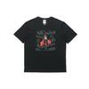 Originals Artist Tee Ss Dragon Printing Round Neck Pullover Sports Short Sleeve Black Men's HA4699