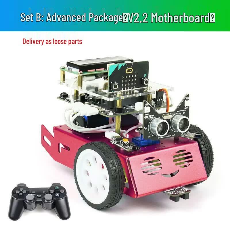 CreateBlock micro:bit V2 Умный автомобильный комплект