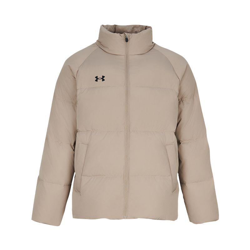 Under Armour Стойка воротник Спортивная молния Ветрозащитная Водонепроницаемая Теплая Пуховая куртка Мужские куртки 25600801-299