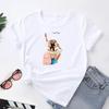 (Asian Size) Women Print Tee Top Travel Trend Sweet 90s Cute Style Fashion T Shirt Woman Female Clothing Short Sleeve Graphic T-shirts