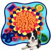 Interactive Snuffle Mat Dogs Cats Rabbits Hamsters Ferrets - Multi Color Fleece Scent Enrichment Toy Training Pad