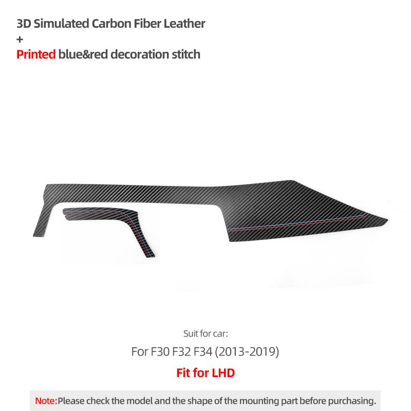 Наклейка на панель приборной панели автомобиля на центральной консоли для BMW F30 F32 F33 320i 335i 330i 3 серии 2015-автомобильные аксессуары для литья