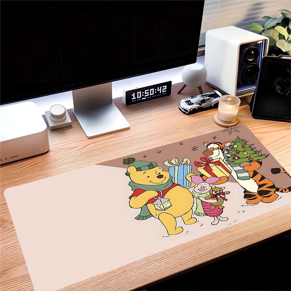 Christmas Friends Celebration Large Gaming Mouse Pad Nonslip Rubber Base Waterproof Desk Mat For Office Pc Laptop