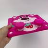 IPad 11th Gen Case Strawberry Bear Silicone Cover With Kickstand Lanyard Kids Teens Students