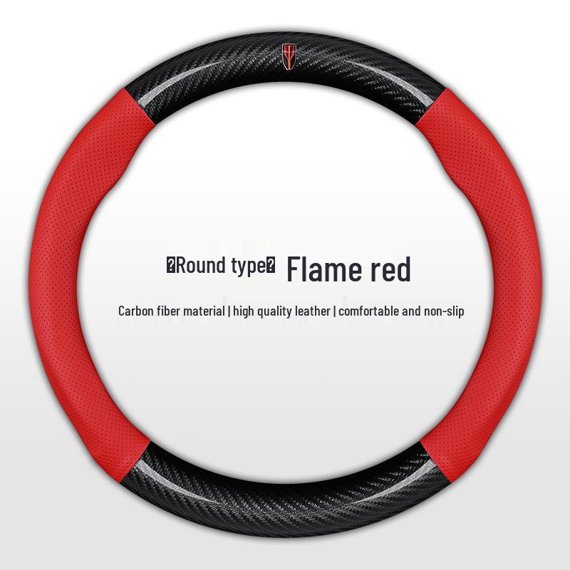 Adapts Hongqi Steering Wheel Cover for H5/H7/E-H9/HS7/HS5/HS3/EQM5 - Ultra-thin, All-Season, Universal Fit